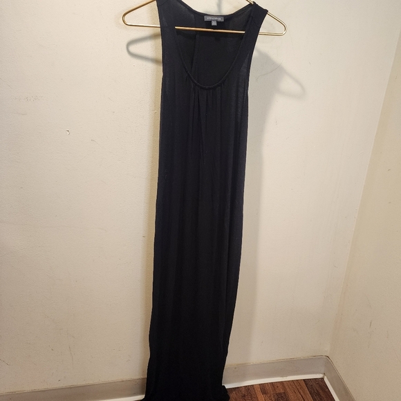 Lord And Taylord Elegant Black Razor Back Tank  Maxi Dress XS - Picture 4 of 13